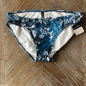 NWT Lauren Ralph Lauren Blue Floral Bikini Bottom (6)